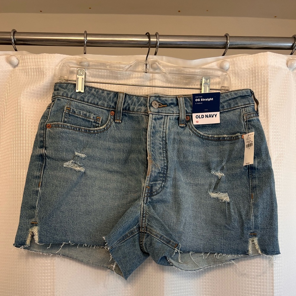 Old Navy OG Straight Jean Shorts